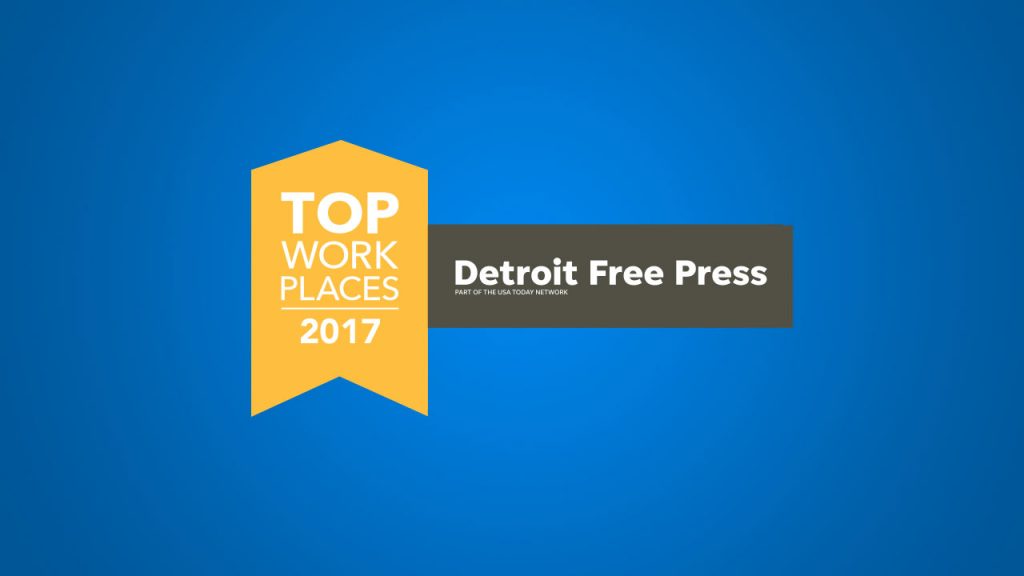 Detroit Free Press 2017 top work places