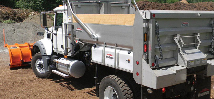 Bed of a Henderson snowplow