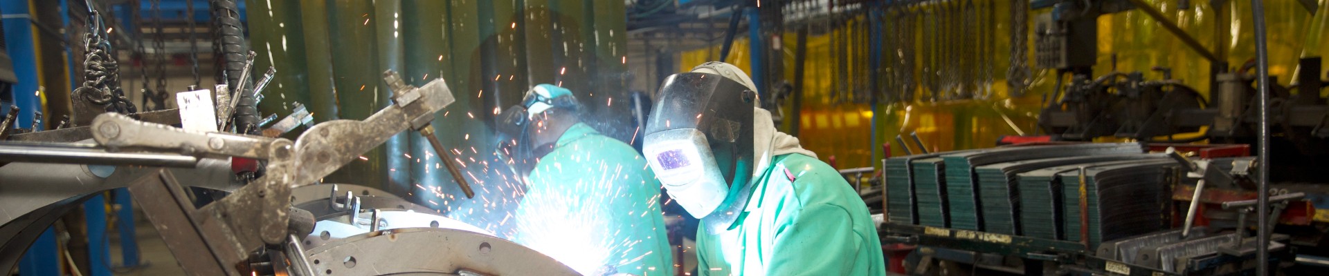 People welding